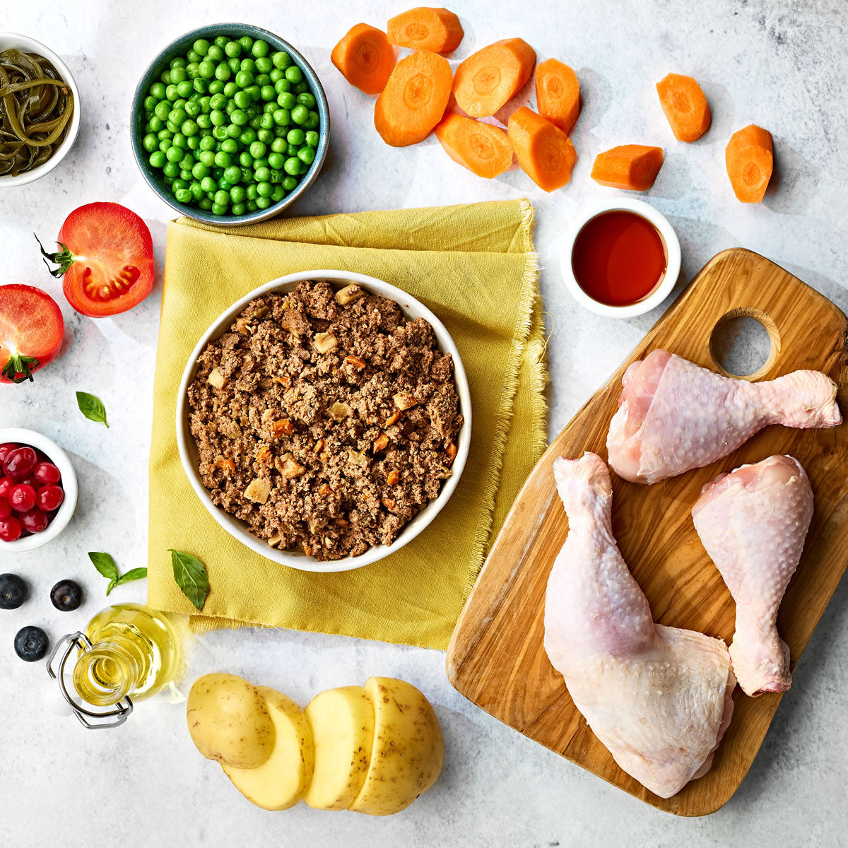 Adult Dog Chicken with Potato and Vegetables - Grain Free Dog Food | 400g Trays x 7