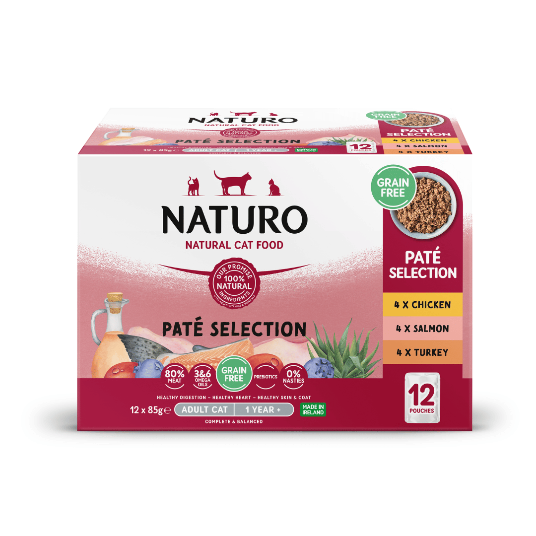 Adult Cat Pate Selection - Grain Free Cat Food | 85g Pouches x 12