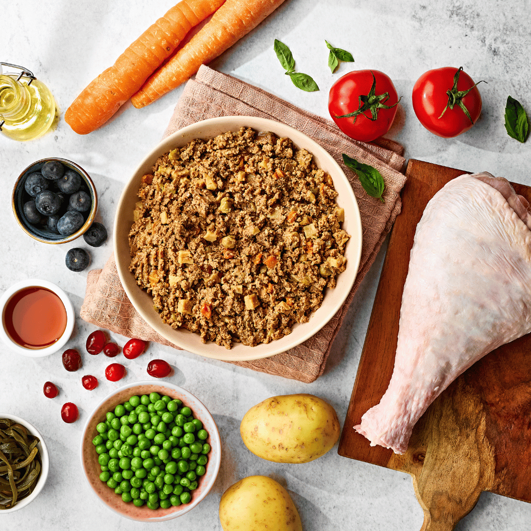 Adult Dog Turkey with Potato and Vegetables - Grain Free Dog Food | 400g Trays x 7