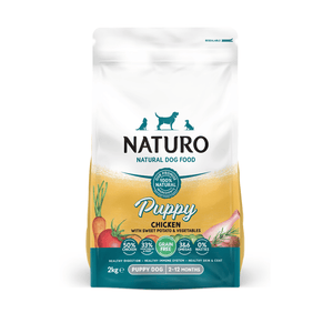 Puppy Chicken & Sweet Potato with Vegetables - Grain Free Dog Food | 2kg Dry Food