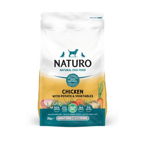 Adult Dog Chicken and Potato with Vegetables – Grain Free Dog Food | 2kg Dry Food