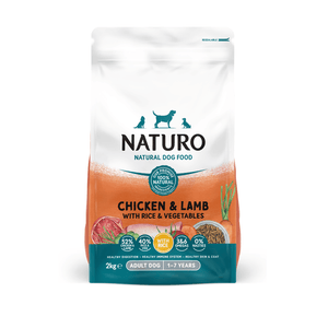 Adult Dog Chicken & Lamb with Rice & Vegetables - Dry Dog Food | 2kg Dry Food