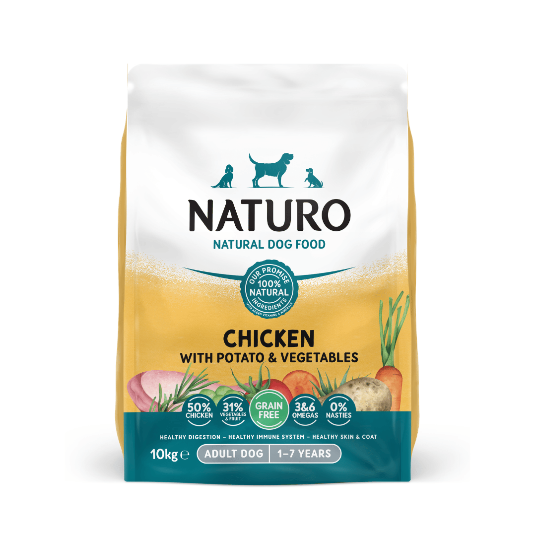 Adult Dog Chicken with Potato and Vegetables -  Grain Free Dog Food | 10kg Dry Food