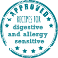 Recipes for digestive and allergy sensitive