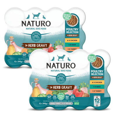 Bulk Pack - Poultry Selection in Herb Gravy 24-Pack Cans