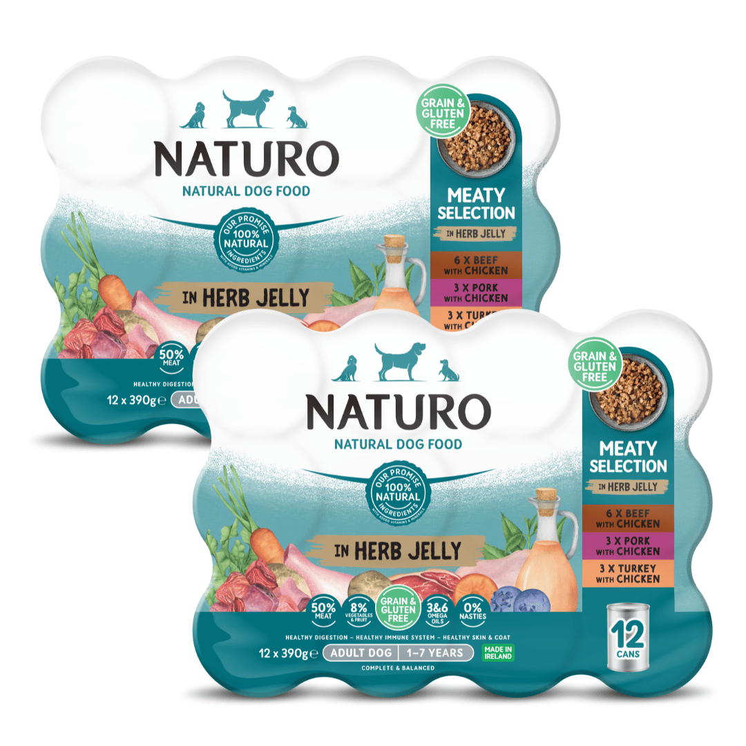 Bulk Pack - Meaty Selection in Herb Jelly 24-Pack Cans